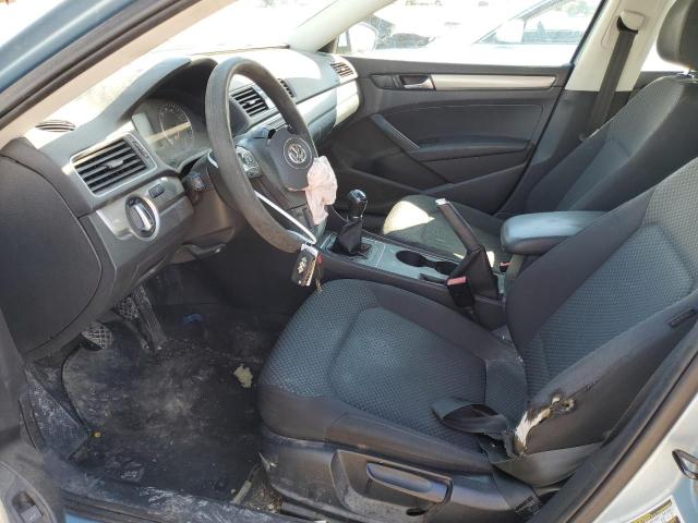 2012 Volkswagen Passat S VIN: 1VWAP7A3XCC021455 Lot: 48505484