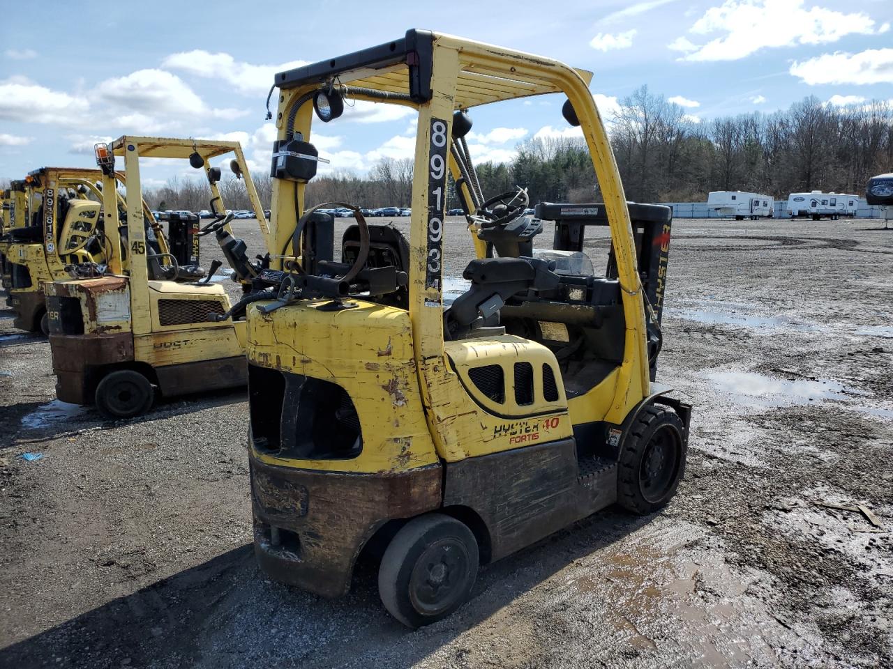 Lot #3242791960 2008 HYST FORKLIFT