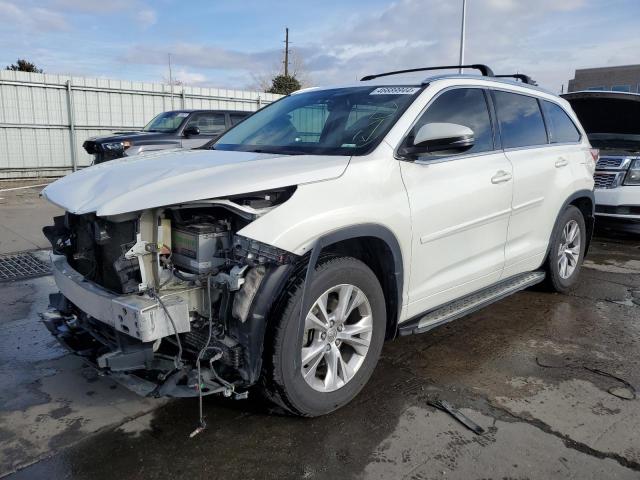 VIN 5TDJKRFH3FS212347 2015 Toyota Highlander, Xle no.1