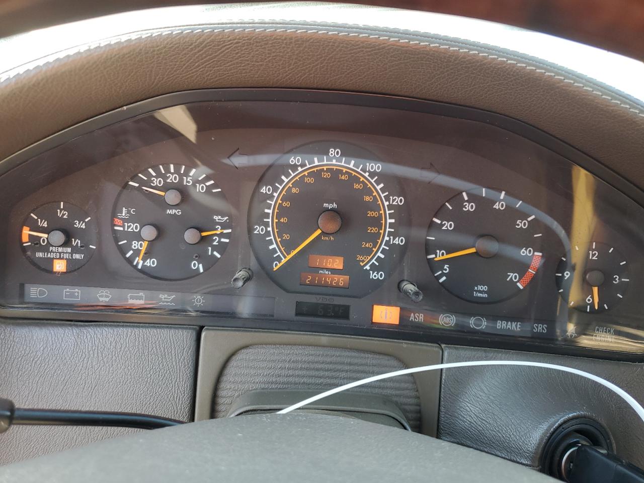 wdbga76exsa212746 WDBGA76EXSA212746 1995 Mercedes-Benz S 600