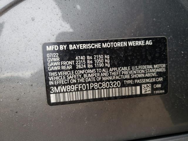 2023 BMW 330XI 3MW89FF01P8C80320