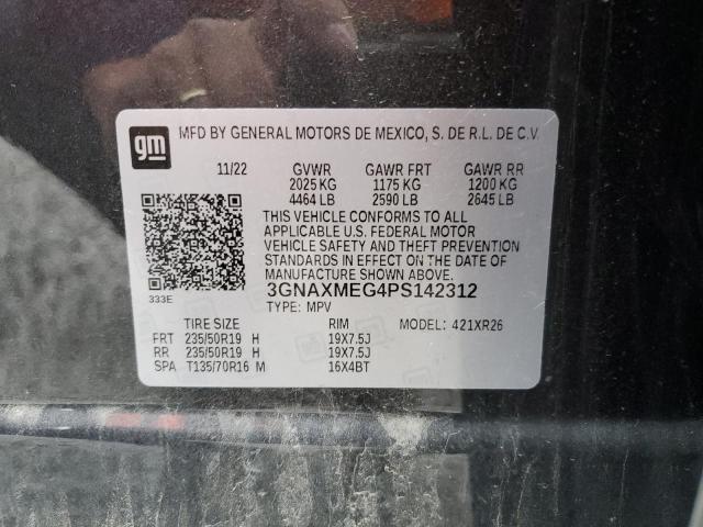2023 CHEVROLET EQUINOX RS - 3GNAXMEG4PS142312