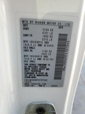 2015 NISSAN NV200 2.5S - 3N6CM0KN9FK707543