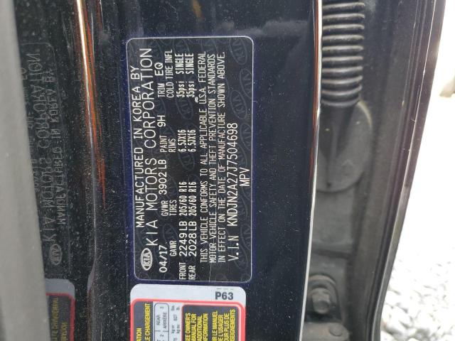 2018 Kia Soul VIN: KNDJN2A27J7504698 Lot: 47980024