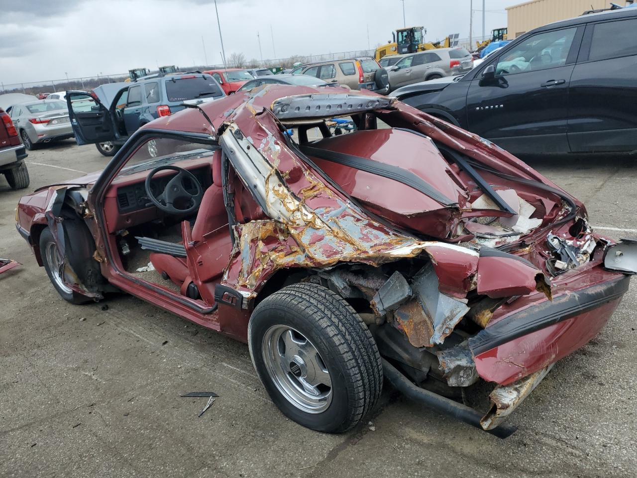 Lot #2952332049 1986 FORD MUSTANG LX