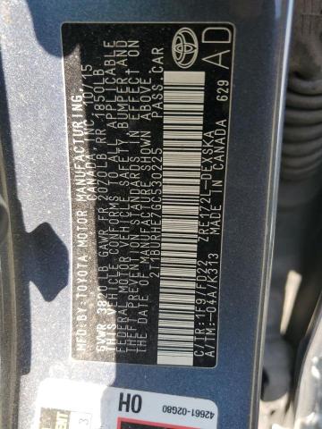 2016 Toyota Corolla L VIN: 2T1BURHE7GC530225 Lot: 47099244