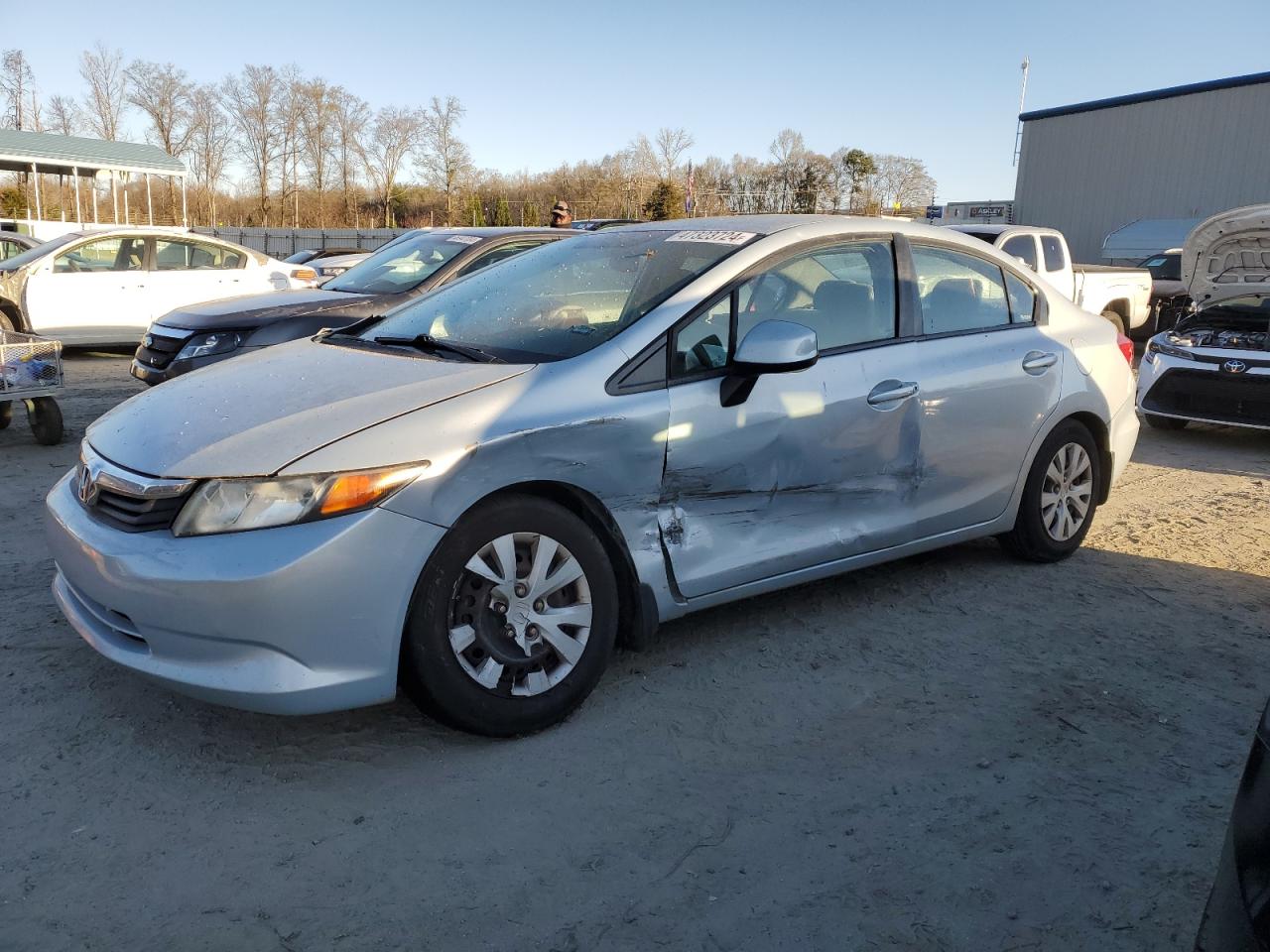 2012 Honda Civic Lx vin: 2HGFB2F55CH545566