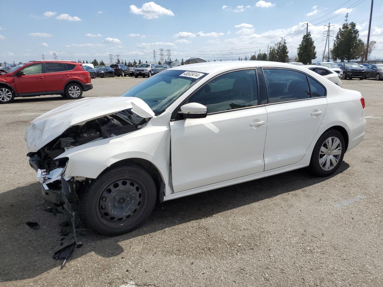 2012 Volkswagen Jetta Se vin: 3VWDP7AJ4CM401076