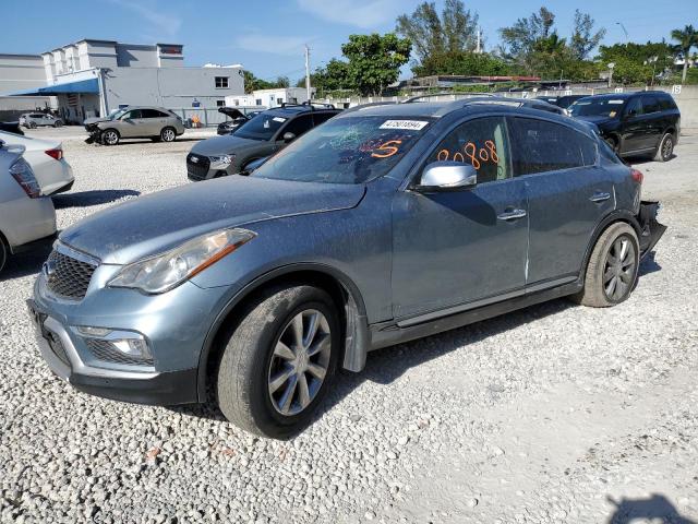 Lot #2425473731 2017 INFINITI QX50 salvage car