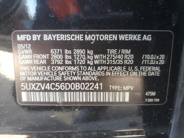 VIN 5UXZV4C56D0B02241 2013 BMW X5, Xdrive35I no.13