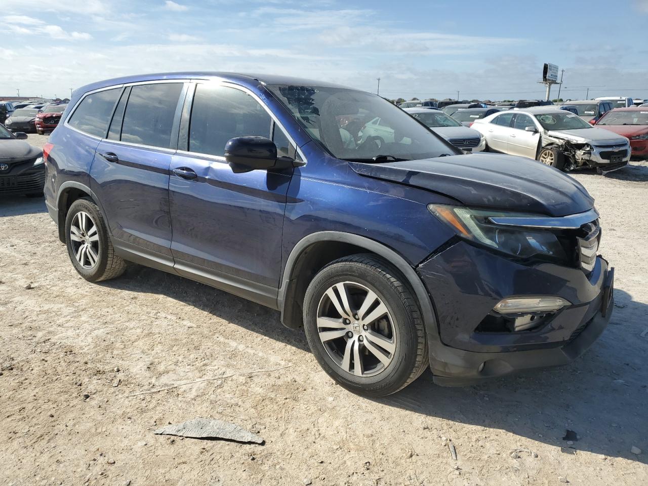 5FNYF5H3XGB049523 2016 Honda Pilot Ex