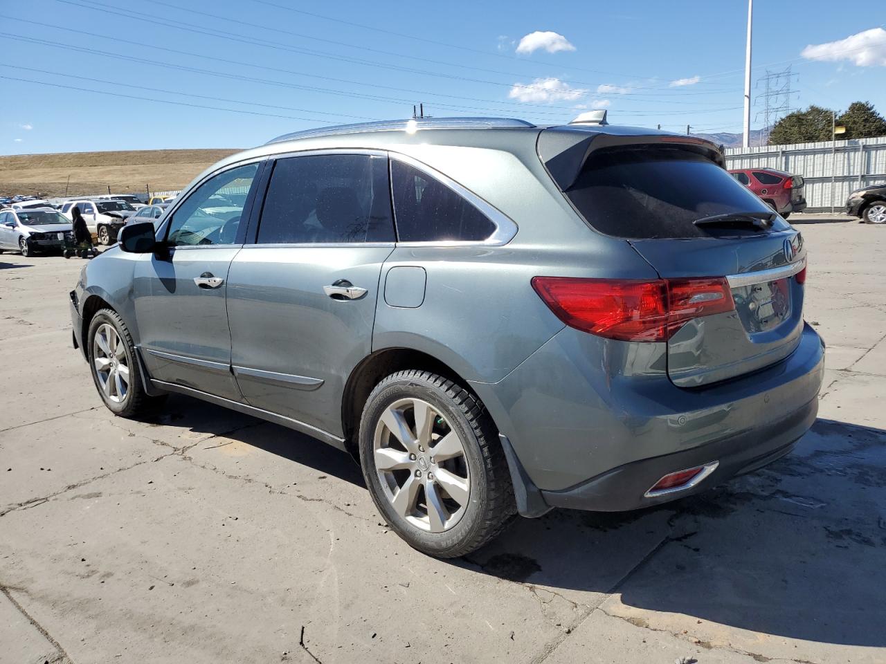 5FRYD4H81EB039406 2014 Acura Mdx Advance