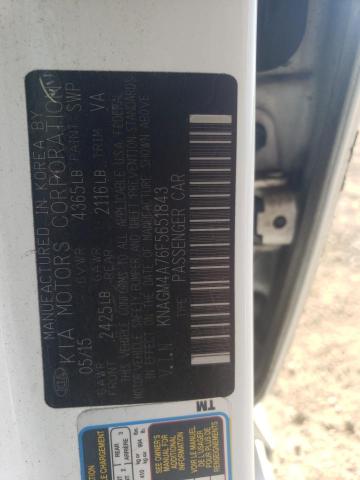 2015 KIA OPTIMA LX - KNAGM4A76F5651843