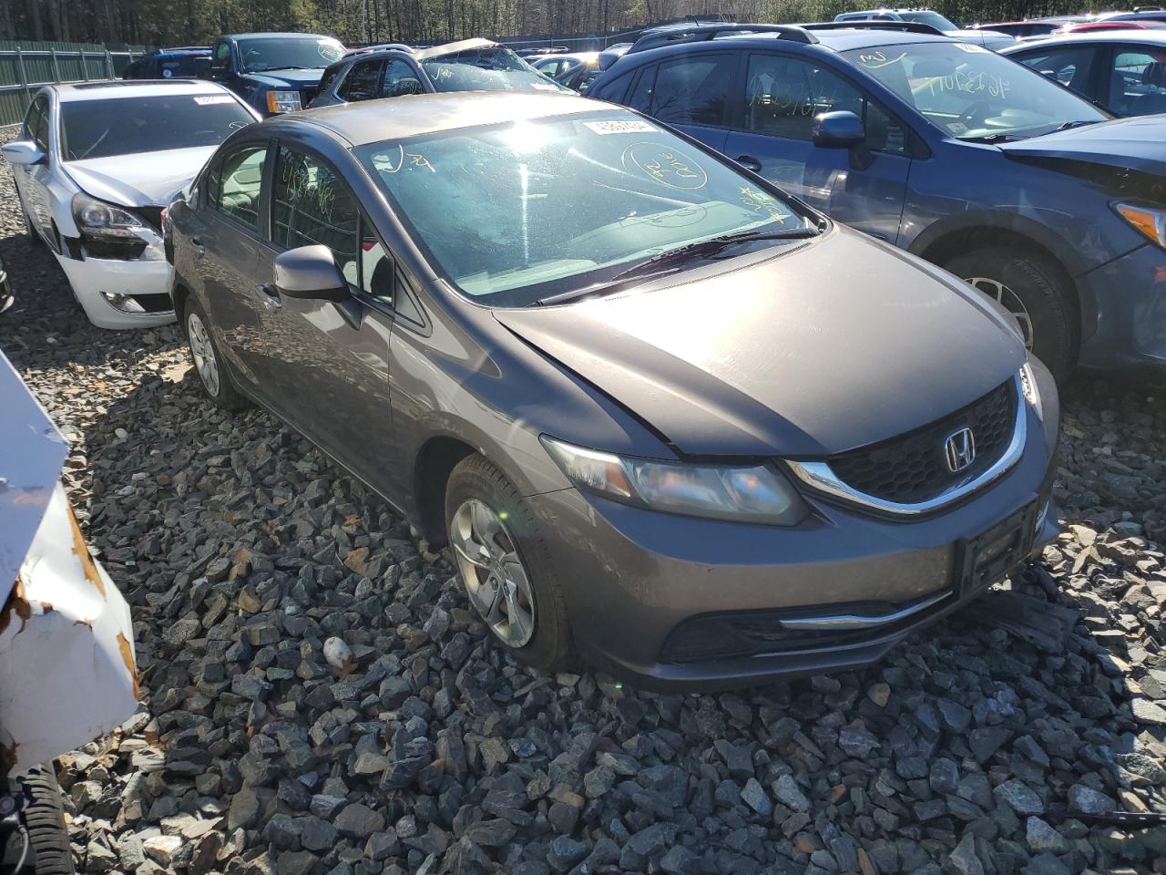 2013 Honda Civic Lx vin: 2HGFB2F54DH536570