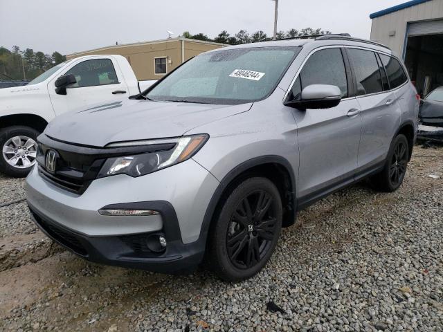 Lot #2428369407 2021 HONDA PILOT SE salvage car