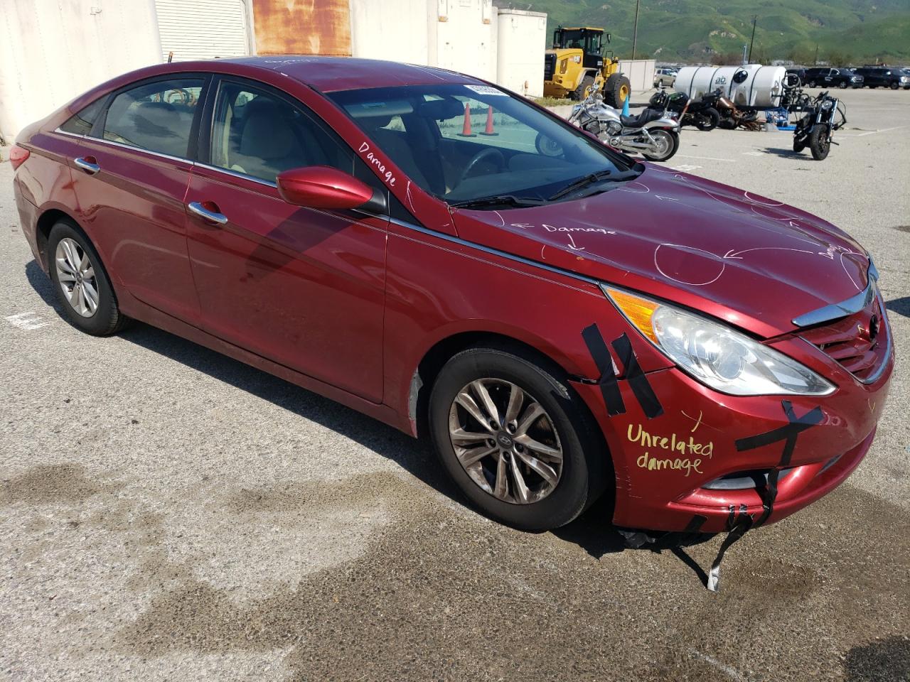 5NPEB4AC1DH705558 2013 Hyundai Sonata Gls