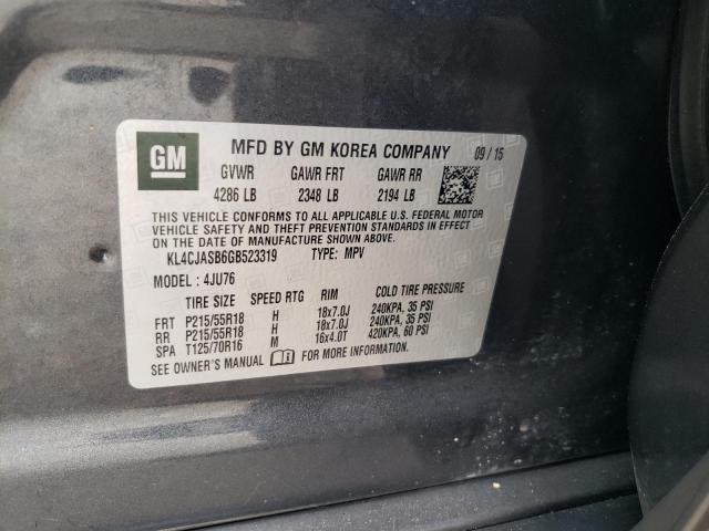 2016 BUICK ENCORE - KL4CJASB6GB523319
