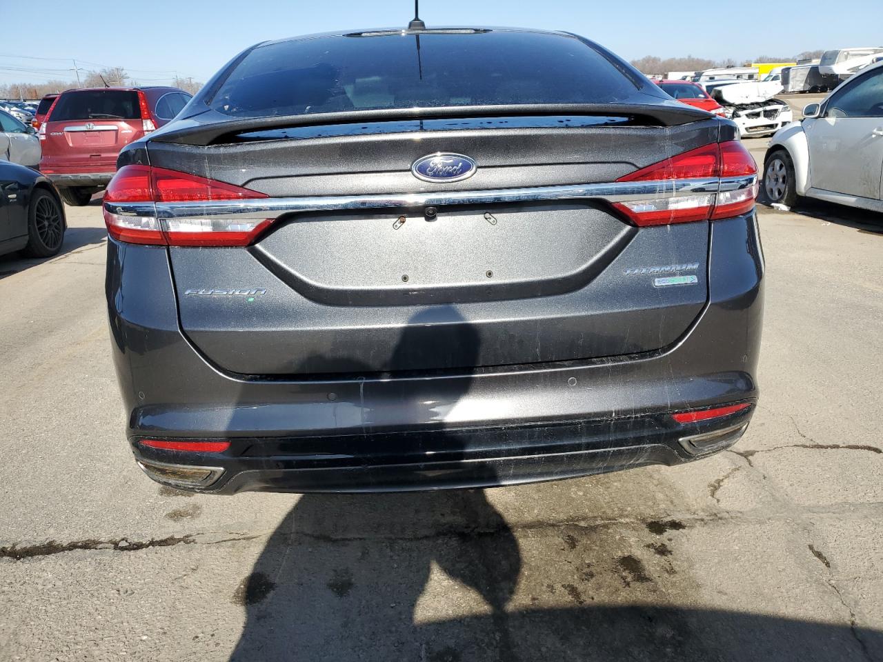 Lot #2409426832 2017 FORD FUSION TIT