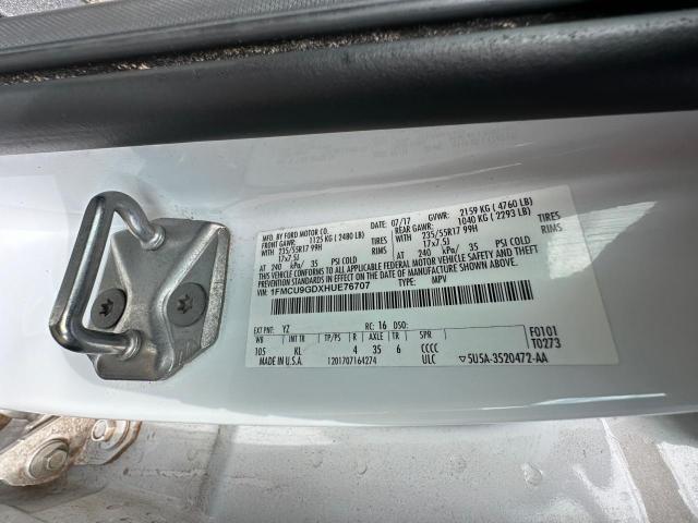 1FMCU9GDXHUE76707 2017 FORD ESCAPE - Image 10