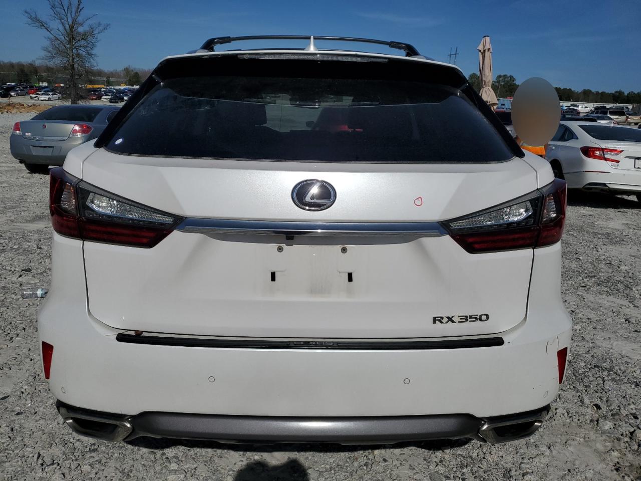 2T2BZMCA6HC063286 2017 Lexus Rx 350 Base