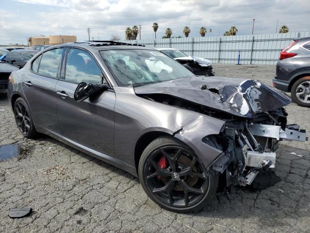 Lot #2461869216 2021 ALFA ROMEO GIULIA TI salvage car