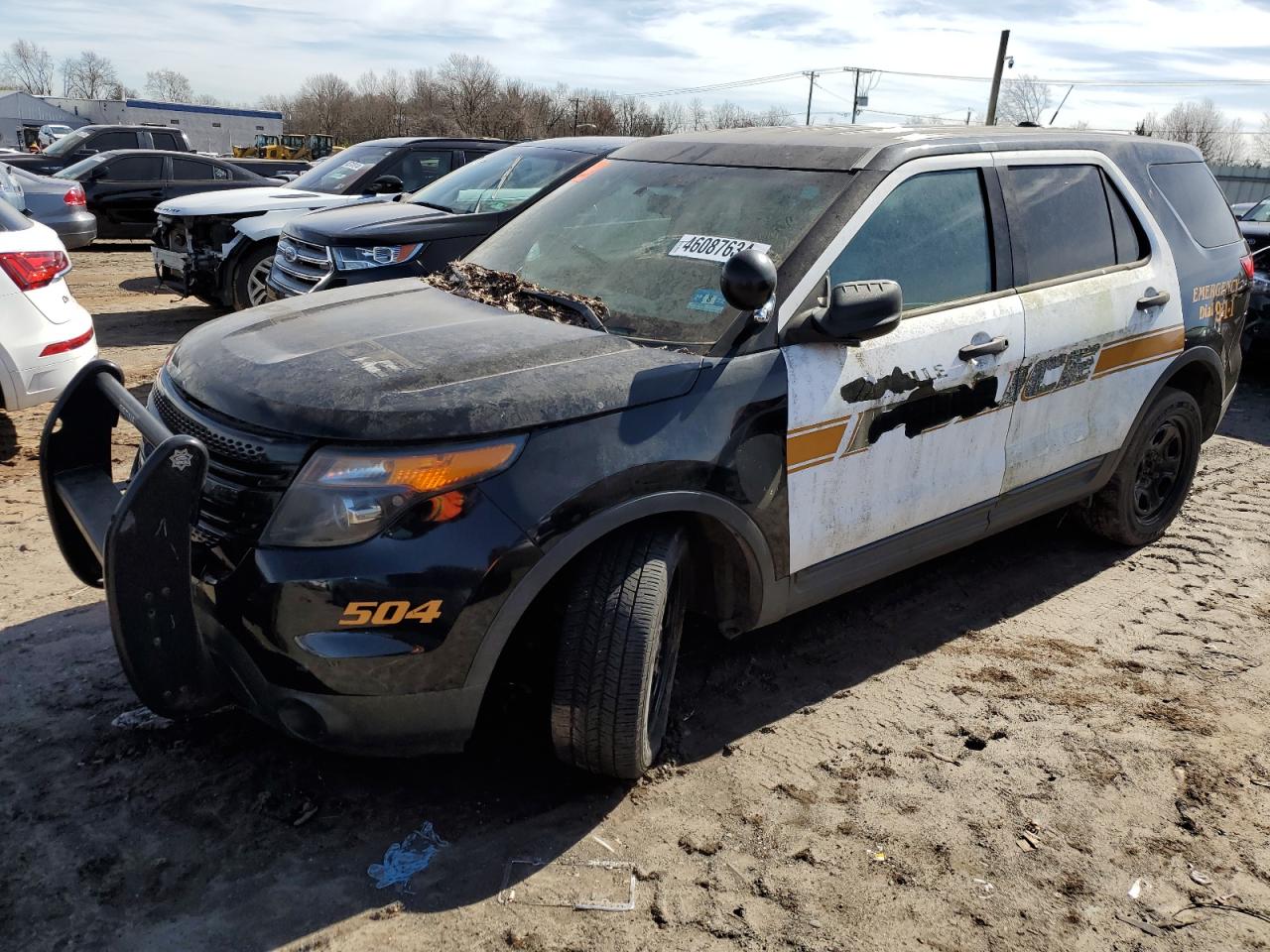 1FM5K8AR9DGC92056 2013 Ford Explorer Police Interceptor