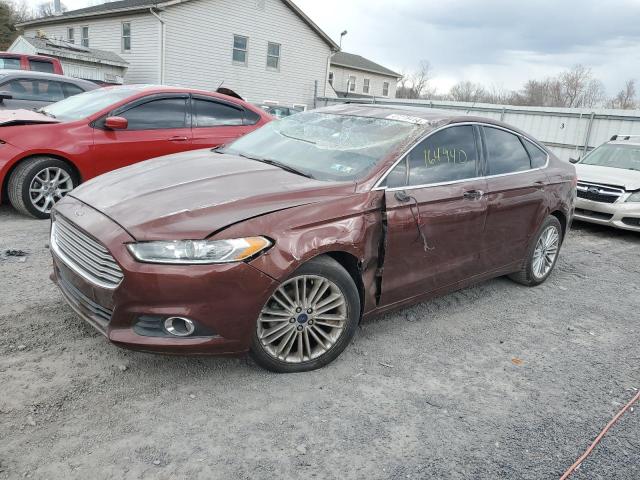Lot #2505906405 2015 FORD FUSION SE salvage car