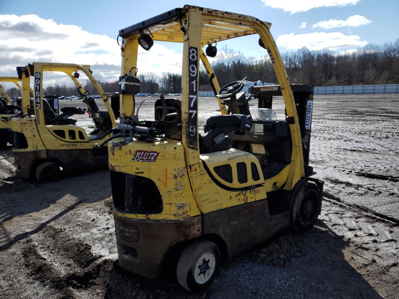 Lot #3242791952 2007 HYST FORKLIFT
