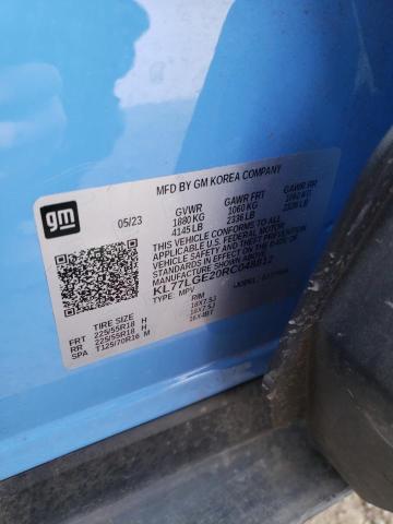 2024 CHEVROLET TRAX 1RS KL77LGE20RC048812