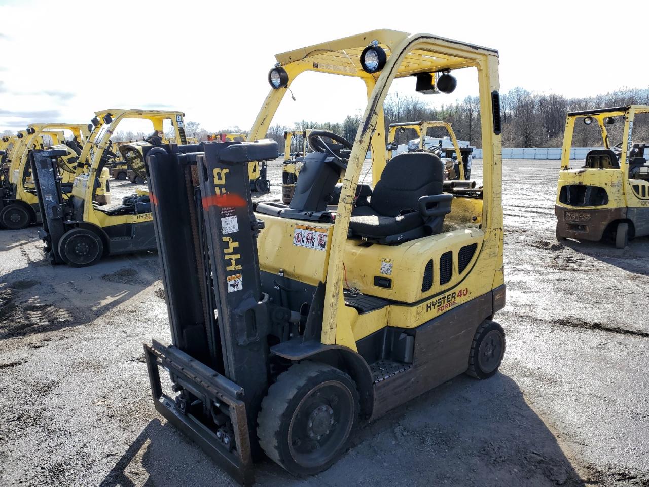 Lot #2411658213 2006 HYST FORKLIFT
