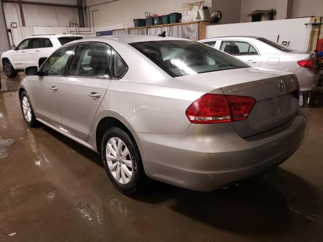 Lot #2411208084 2014 VOLKSWAGEN PASSAT S salvage car