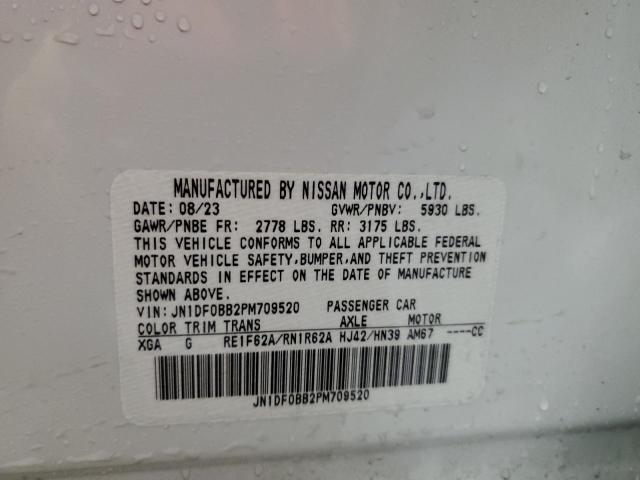 2023 NISSAN ARIYA EVOL JN1DF0BB2PM709520