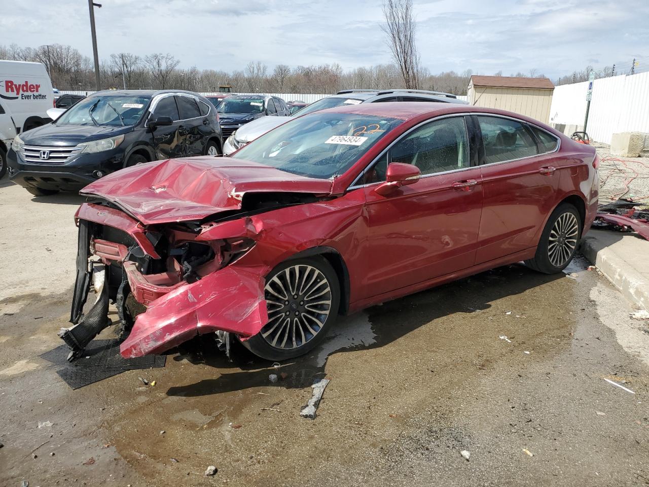 2017 Ford Fusion Se vin: 3FA6P0HDXHR170459