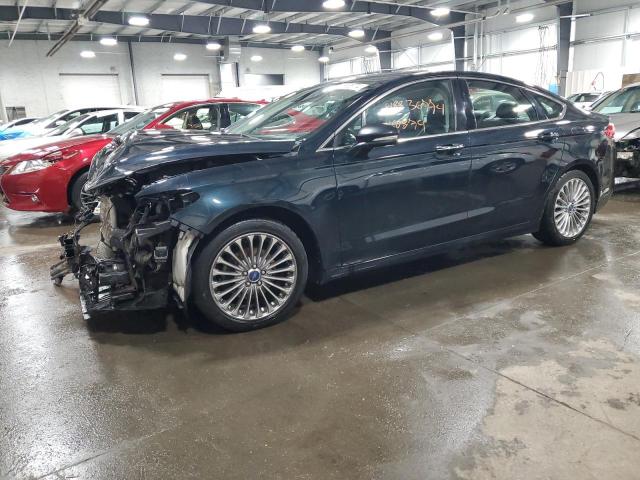 Lot #2461949131 2014 FORD FUSION TIT salvage car