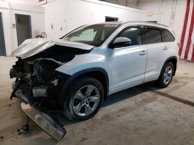 VIN 5TDDKRFH1ES024258 2014 Toyota Highlander, Limited no.1