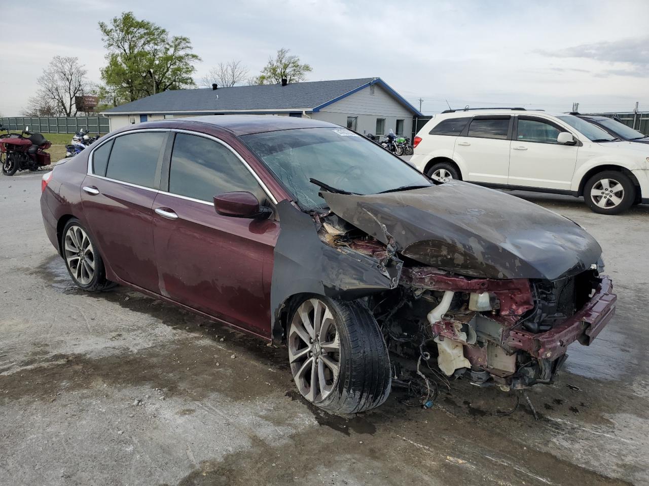 Lot #2501483984 2015 HONDA ACCORD SPO