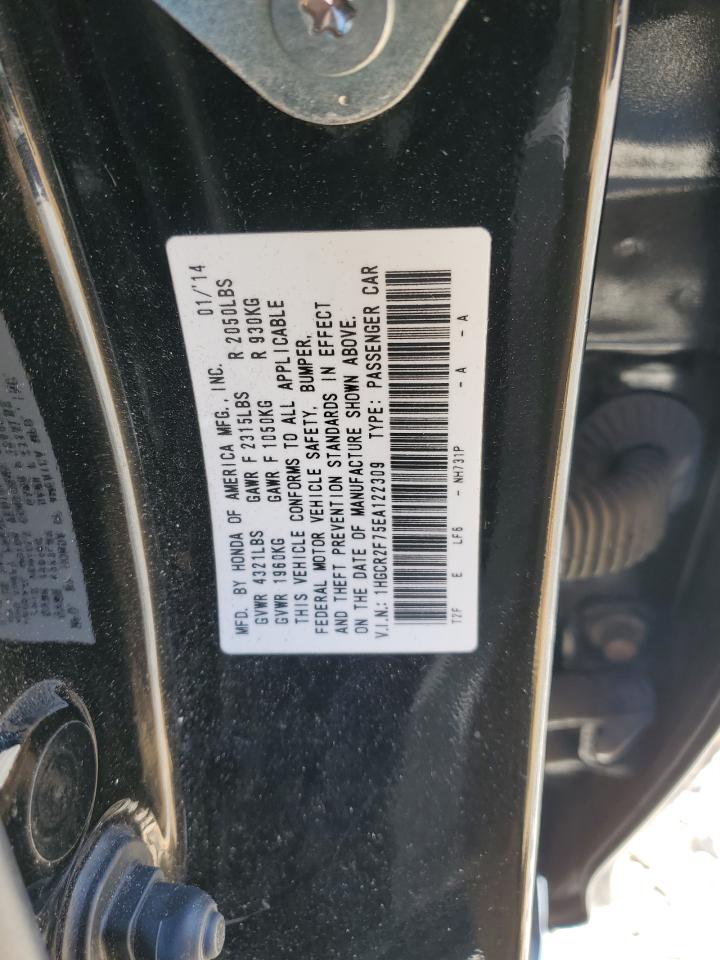 1HGCR2F75EA122309 2014 Honda Accord Ex