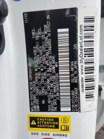 2011 Lexus Rx 350 VIN: JTJBK1BAXB2015365 Lot: 45151414