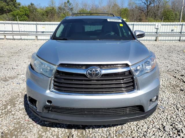 VIN 5TDYKRFH9ES037910 2014 Toyota Highlander, Limited no.5