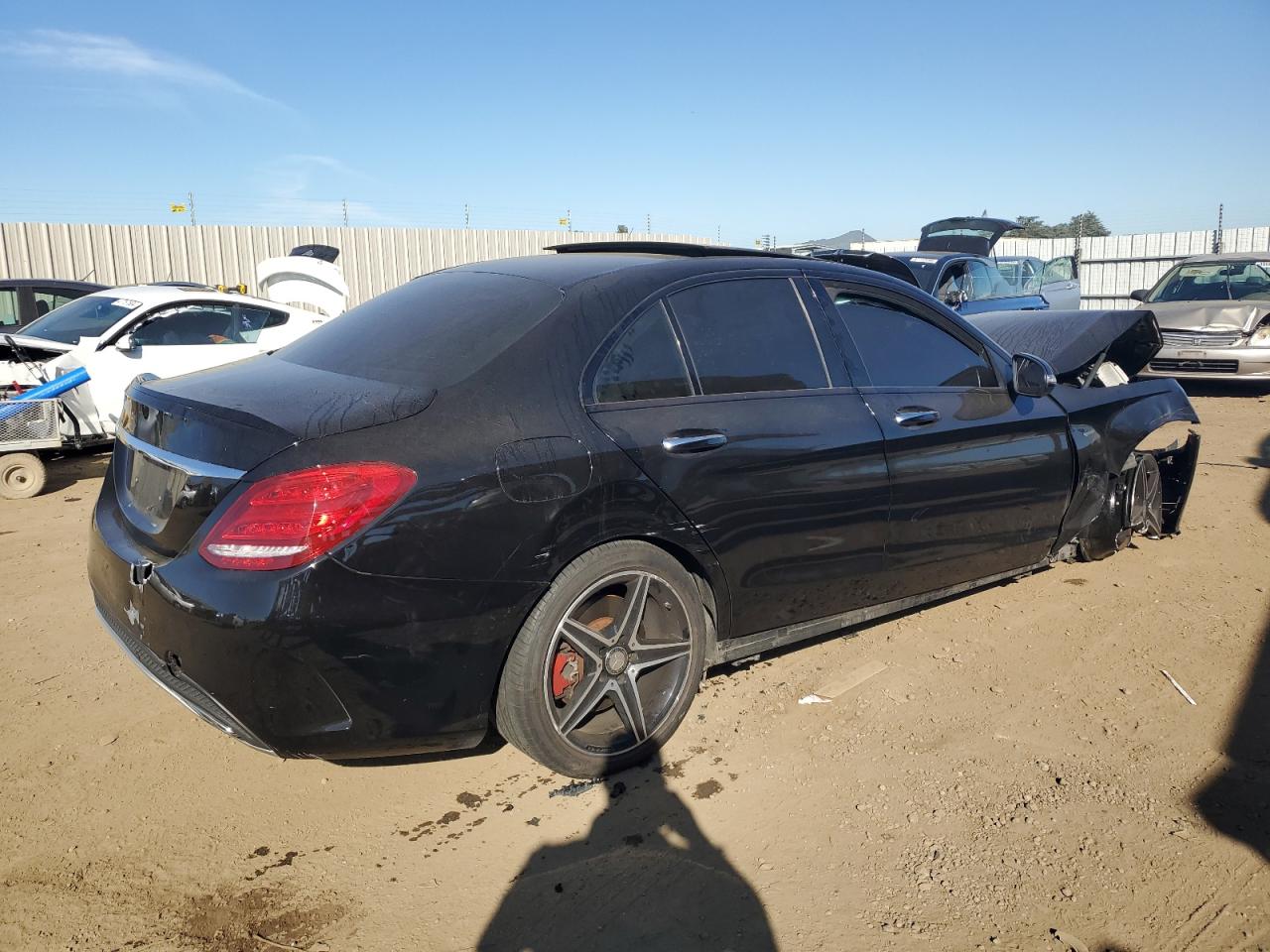 55SWF6EB8GU121567 2016 Mercedes-Benz C 450 4Matic Amg