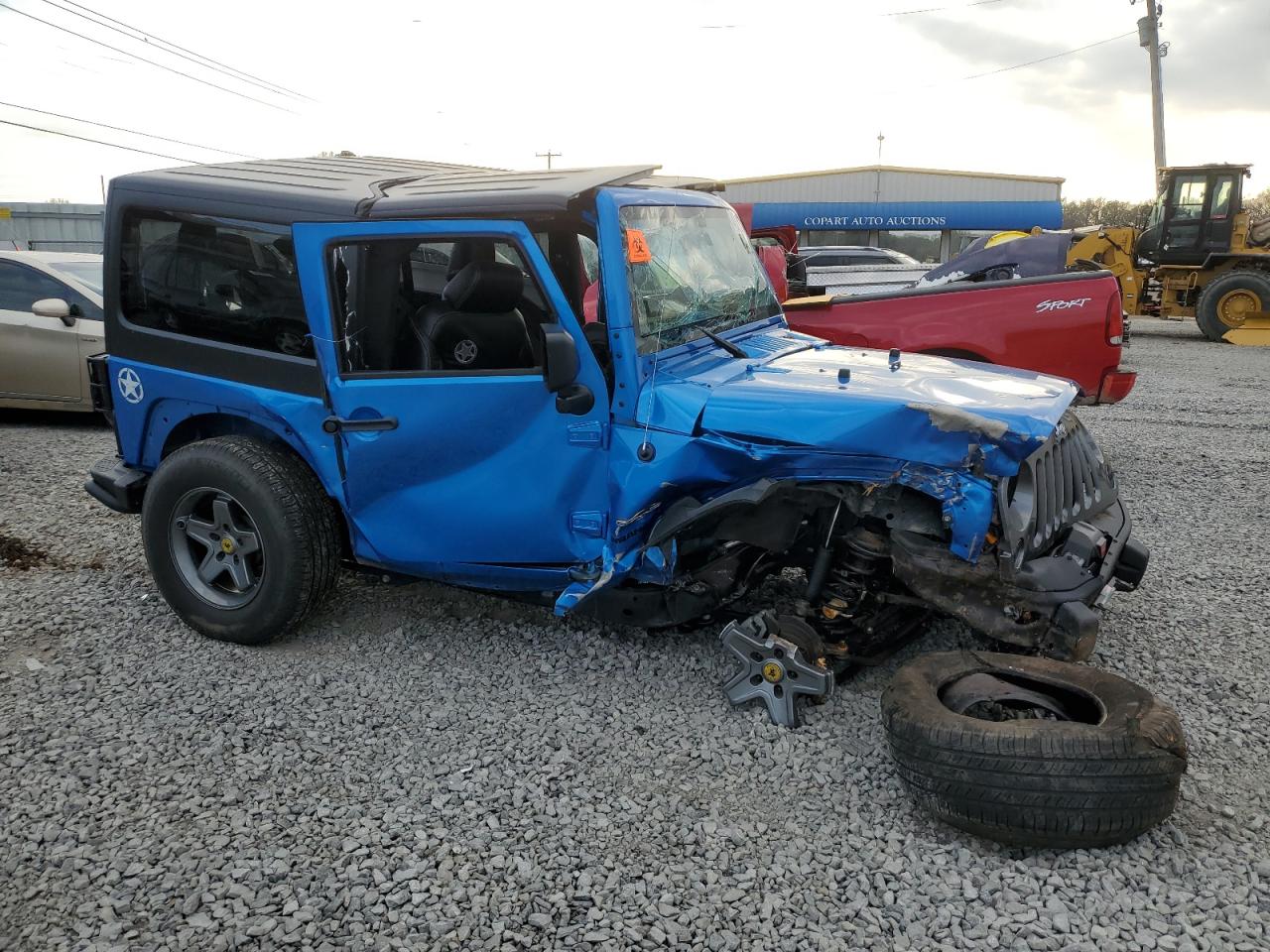 1C4AJWAGXEL218307 2014 Jeep Wrangler Sport