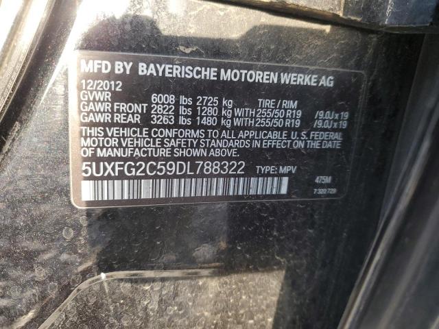 Lot #2448591768 2013 BMW X6 XDRIVE3 salvage car