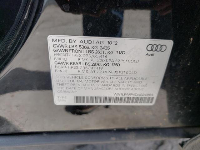 VIN WA1LFAFP4DA024964 2013 Audi Q5, Premium Plus no.13