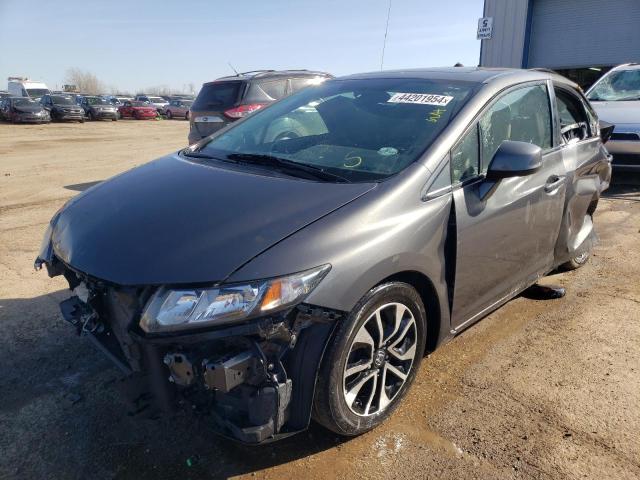 Lot #2392347725 2013 HONDA CIVIC EXL salvage car