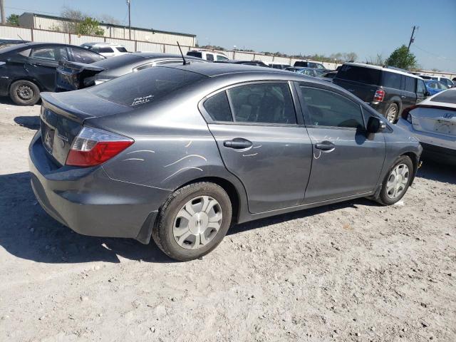 2012 Honda Civic Hybrid VIN: JHMFB4F25CS005044 Lot: 46987584