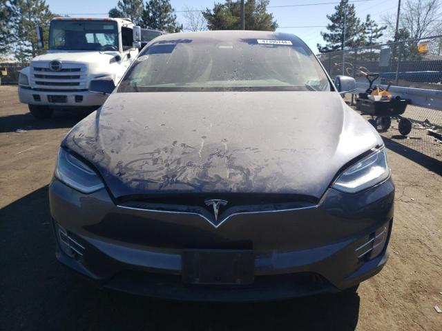 Lot #2423766370 2021 TESLA MODEL X salvage car