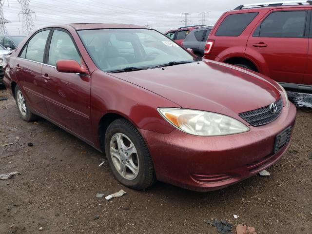 Lot #2429104436 2002 TOYOTA CAMRY salvage car
