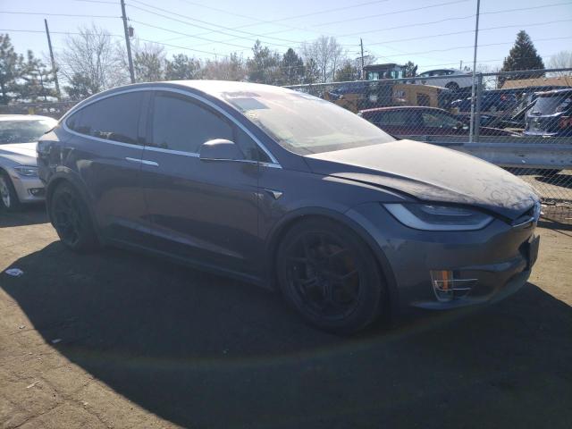 Lot #2423766370 2021 TESLA MODEL X salvage car