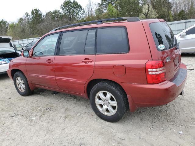 JTEGD21A030055330 | 2003 Toyota highlander