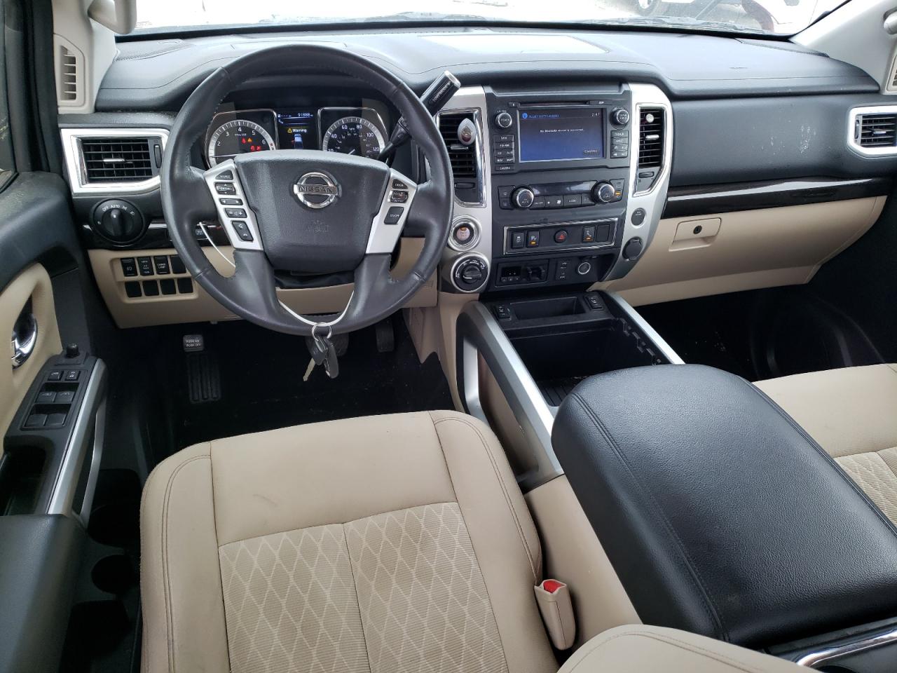 2017 Nissan Titan Sv vin: 1N6AA1E58HN573316